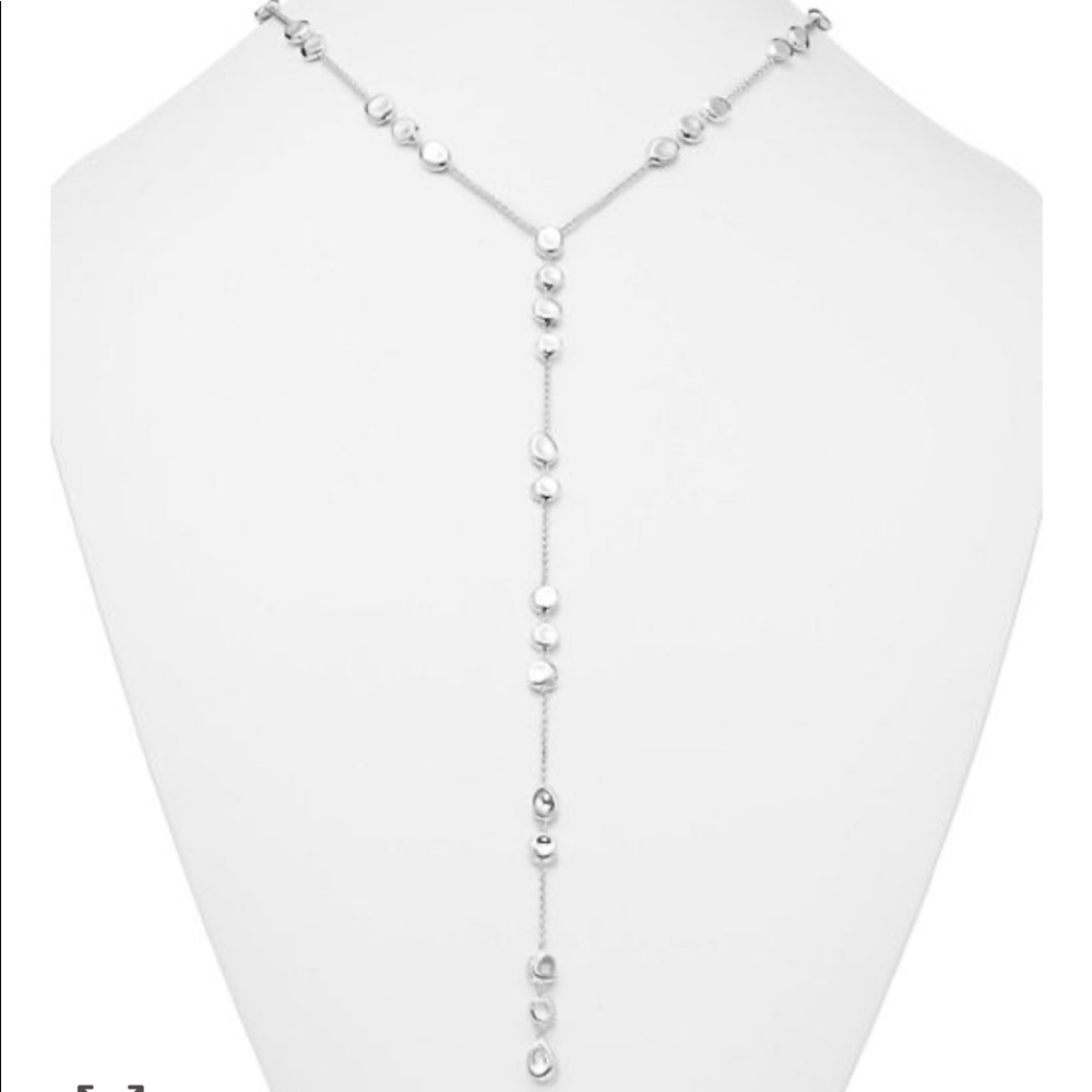 Ippolita Sterling Silver Pebble Y Necklace